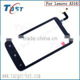 TOP Quality Front Outter Glass Lens Touch Screen Panel Digitizer For Lenovo A316 Phone Replacement Parts