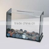 clear acrylic coin box