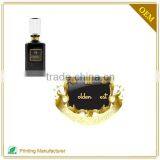 Clear Cheap Custom Metal Perfum Bottle Labels Printing thumbnail-5