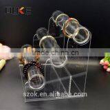 Free Standing Custom Clear Acrylic Jewelry Display Stand thumbnail-4