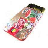 FDA Approved Lovely Small Mint Candy Tin Case, Slide Tin Box