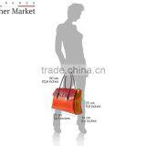 Colorful Handbag With Double Handle Handbags Italian Bags Genuine Leather Florence Leather Fashion thumbnail-6