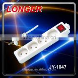 High quality HOLLAND 4 way switch extension socket power strip child protector