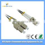 Professional Manufacturer LC APC-SC APC MM DX 3.0mm Fiber Optic Jumper for Communication Network