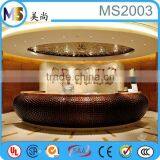 Retro Bamboo Reception Desk for Hotel