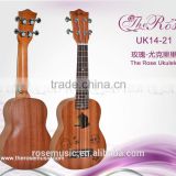 21" the resonable price pattern engraving ukulele (TR-U14-21)