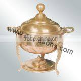 New Design Handmade Chafing Dish | Brass Plated New Design Weddings Used Chafing Dish thumbnail-4