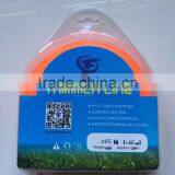 3.0mm*15mm Grass Trimmer Line Wacker String With Blister Packing