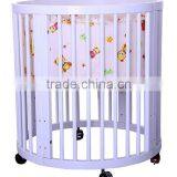 High Quality Antique Baby Crib Baby Cot Baby Bed thumbnail-1