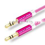 VOXLINK 5m Gold Plated 3.5 mm Jack Aux Stereo Audio Cable Male to Female Aux Extension Cable thumbnail-2