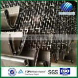 Hot sale wrapped edge crimped wire mesh for mine screen mining sieving mesh