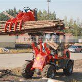 Chinese Wheel Loader With Wooden Forkers thumbnail-4