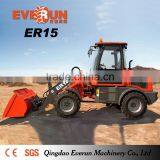 With LED Light Qingdao Everun 1.5Ton Mini Wheel Loader for Sale thumbnail-1