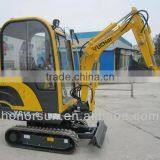 Yuchai YC15-8 Mini Excavator/1.5 Ton Crawler Excavator thumbnail-1