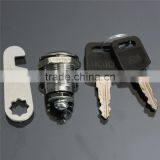 Silver Tone 20mm / 25mm / 30mm Gift CAM Lock With 2 Keys for Cabinet Mailbo Drawer Cupboard Locker YG thumbnail-1