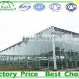 Large Size and Glass Cover Material Low Cost Greenhouse thumbnail-2
