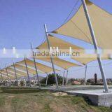 HDPE Reinforced Edge Carparking Sun Shade Sail thumbnail-1