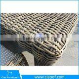 Внешняя квадратная обеденная стол для 8 человек из синтетического плетеного материала thumbnail-6