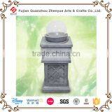 Polyresin Garden Sculpture With Light thumbnail-1