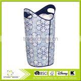 Soft Sided Hamper With Handles and Mesh Top Closure - Magic Rings thumbnail-1