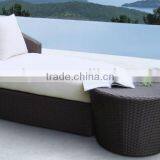 2017 Sigma Hot Sale SGS Tested All Weather Outdoor Cane Wicker Sun Loungers thumbnail-1