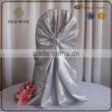 Home Textile Colorful Satin Wrinkled Chair Cover thumbnail-4