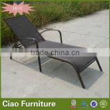 High Quality Hotel Furniture Adjustable Plastic Beach Sun Lounger thumbnail-2
