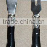 Assorted Decorative Embossed Cheese Knife Serving Set of 2 thumbnail-1