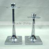 Polished Aluminum Candle Sticks,Home Decorative Candle Stand,Designer Aluminum Candle Sticks,Cheap Metal Candle Holder thumbnail-1
