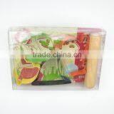 5pcs Set Halloween Cookie Cutters With Rolling Pin, Stainless Steel Tools in Blister thumbnail-1