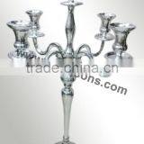 Cheap Aluminum Silver Candelabra thumbnail-2