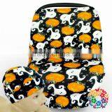 Stretch Flower Baby Car Seat Cover Pink Car Seat Covers Baby Hat Set Toddler Car Seat Cover thumbnail-1