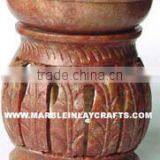 Hand Carved Soap Stone Aroma Oil Diffuser thumbnail-1