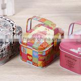 canisters wholesale washing products tin cans handle tin box