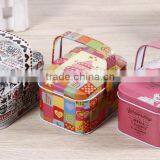 Canisters Wholesale Washing Products Tin Cans Handle Tin Box
