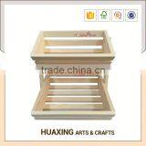 Fancy Practical Wooden Fruit Basket for Sundries thumbnail-6