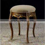 Antique European Style Gold Leaf Stool thumbnail-3