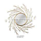 Interior Metal Frame Decorative Silver Mirrors