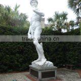Large Outdoor Decoration Stone Carving Garden Statue David thumbnail-2