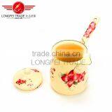 OEM High Quality Enamel Coffee Pot/coffee Jug Coffee Warmer With Decal thumbnail-5