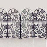 Chinese Style Living Room Furniture Bird Hollow Decorative Metal Folding Screen thumbnail-4