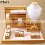 China Exhibitor Organizer for Shop Counter and Store Window Leather Jewelry Display Set thumbnail-3