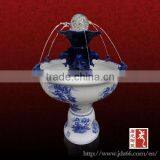 Wonderful Ceramic Double-level Fountain Air Humidifier Good for Garden Water Fountains thumbnail-1