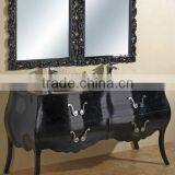 New Classical Double Mirror Bathroom Cabinet,Wooden Bathroom Cabinet,Classic Bathroom Cabinet;Bathroom Furniture(BF08-4012) thumbnail-1