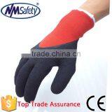 NMSAFETY Double Liner 3/4 Coated Foam Latex Personalized Winter Gloves thumbnail-1