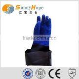 SunnyHope Slip Resistant Pvc Coated Waterproof Oil Resistant Fishing Glove thumbnail-3