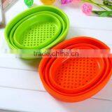 Silicone Garbage Bucket Fashion Sundries Basket Waste Basket thumbnail-4