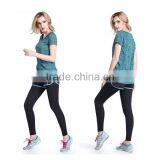 Recycled Fabric Women Seamless Tight Wholesale Spandex Yoga Pants thumbnail-5