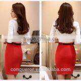 Custom Made Dress Shirt Long Cotton Shirt Elegant for Office Lady thumbnail-1