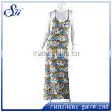 Summer Long Dress Sleeveless Women's Dresses Custom 92%Polyester 8%Spandex thumbnail-3
